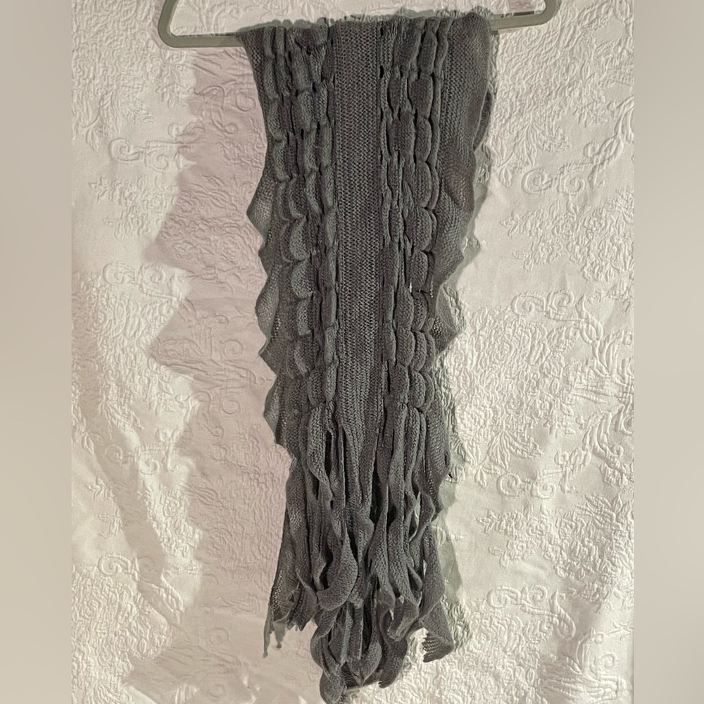 Scarf Cozy Gray Perfect for Fall and Winter